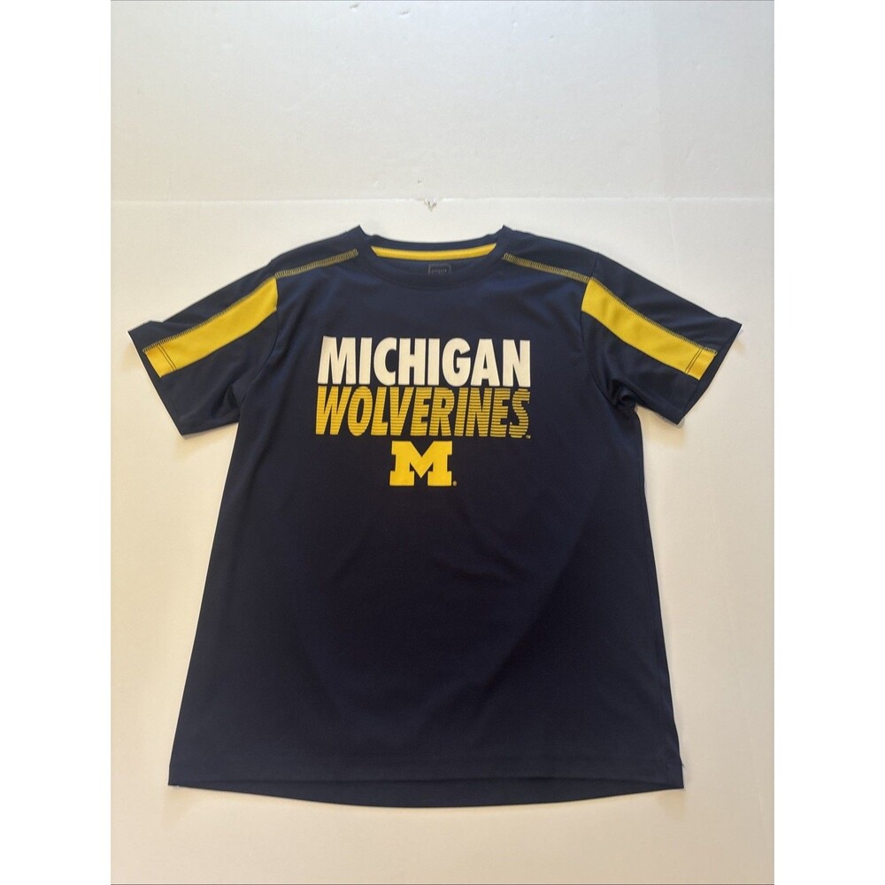Pro Edge Youth L Michigan Wolverines Shirt